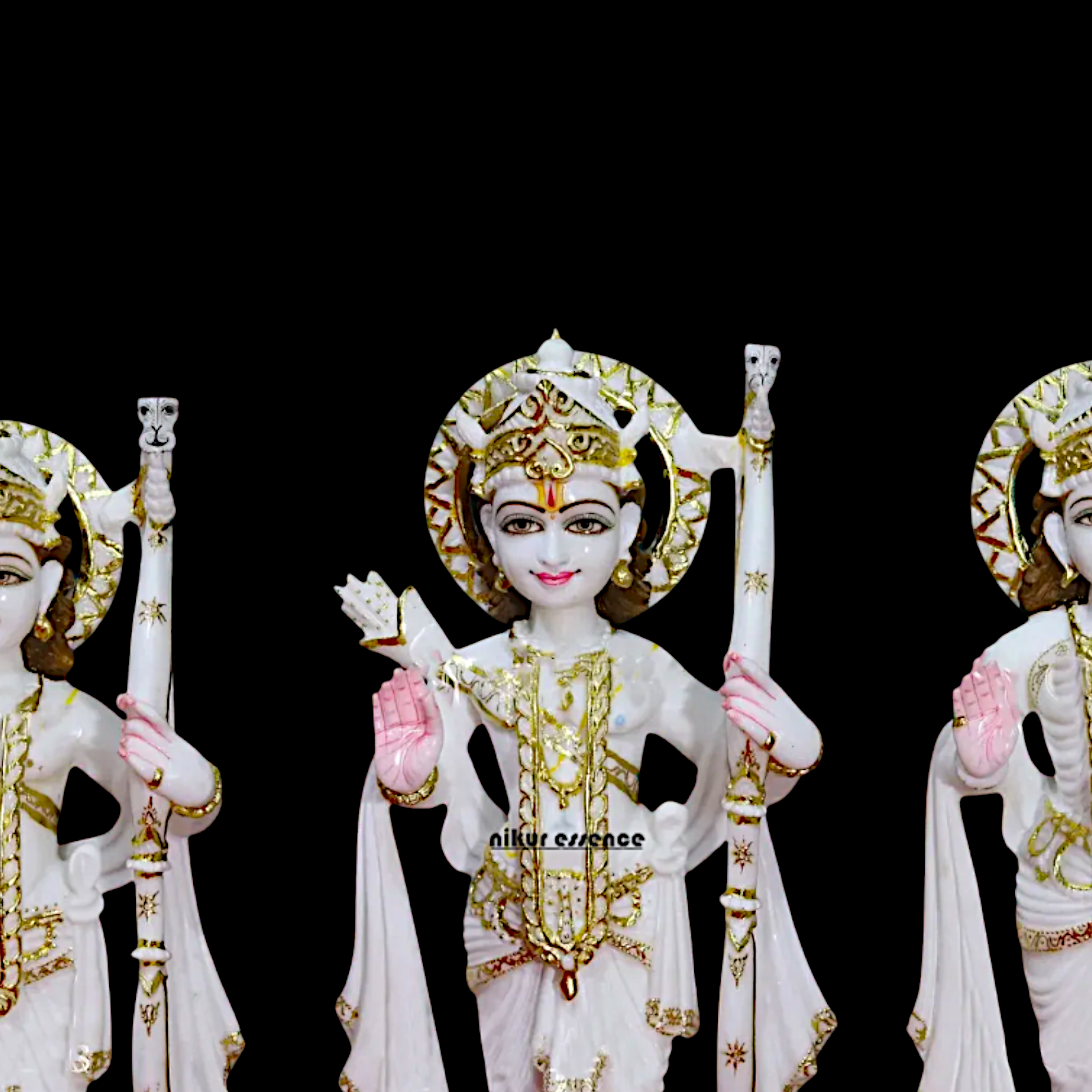 Ram Darbar Parivar Marble idol - 18 inches