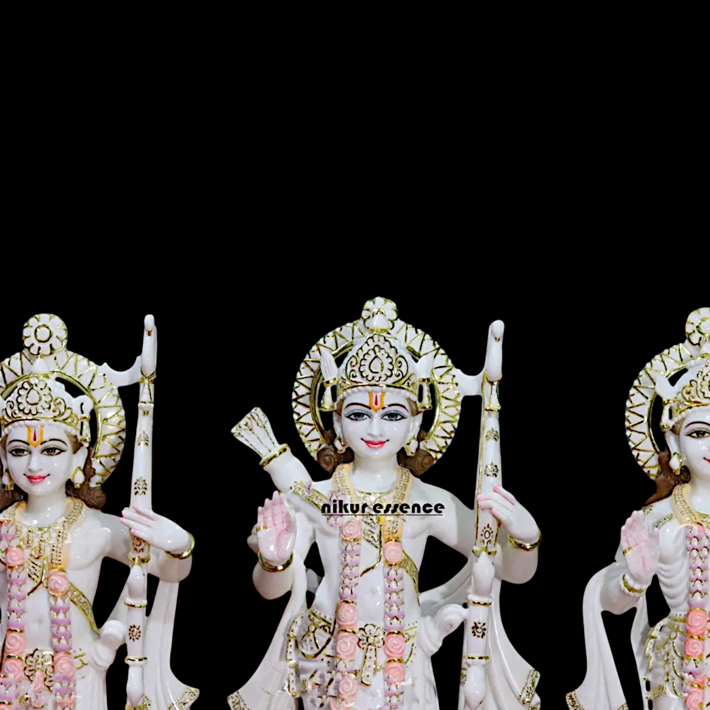 Big Ram Darbar Marble Idol - 36 inches