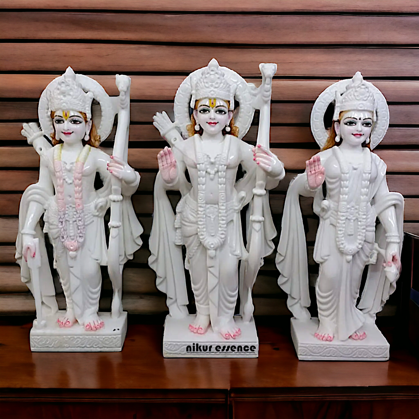 Ram Parivar Pure marble statue - 24 inches