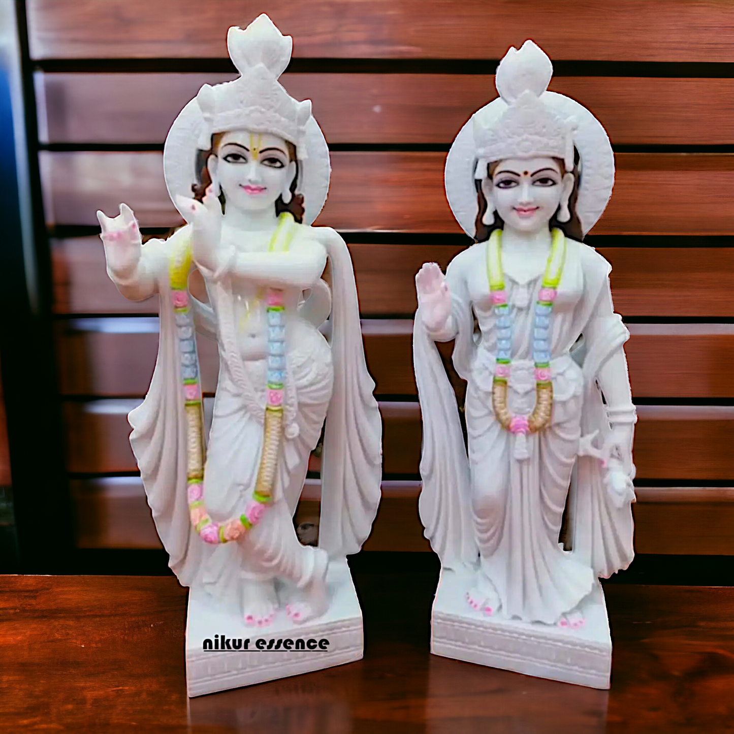 Big Radha Krishna Beutiful Marble statue - 2 Feet