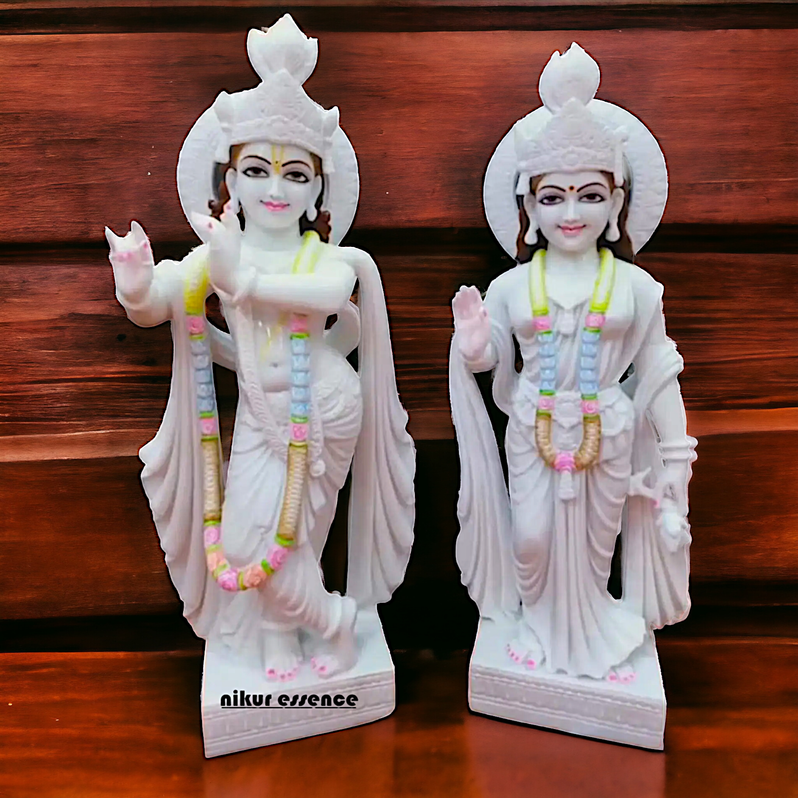 Big Radha Krishna Beutiful Marble statue - 2 Feet