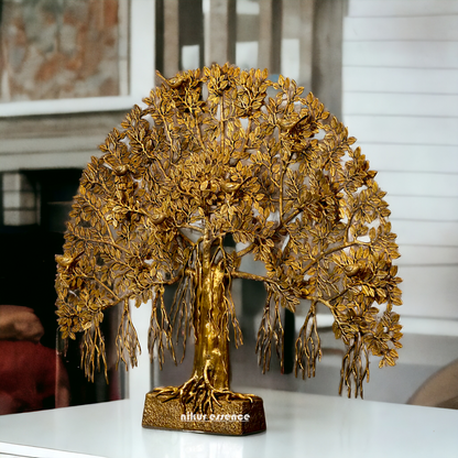 Brass Tree with birds statue - 46 Inches