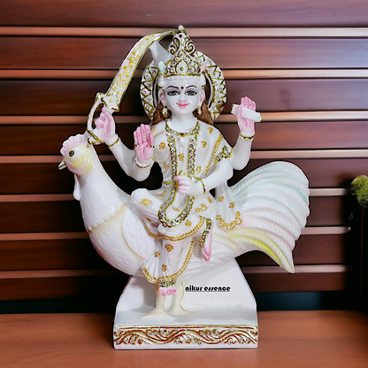 Bahu Charani marble idol - 18 inches