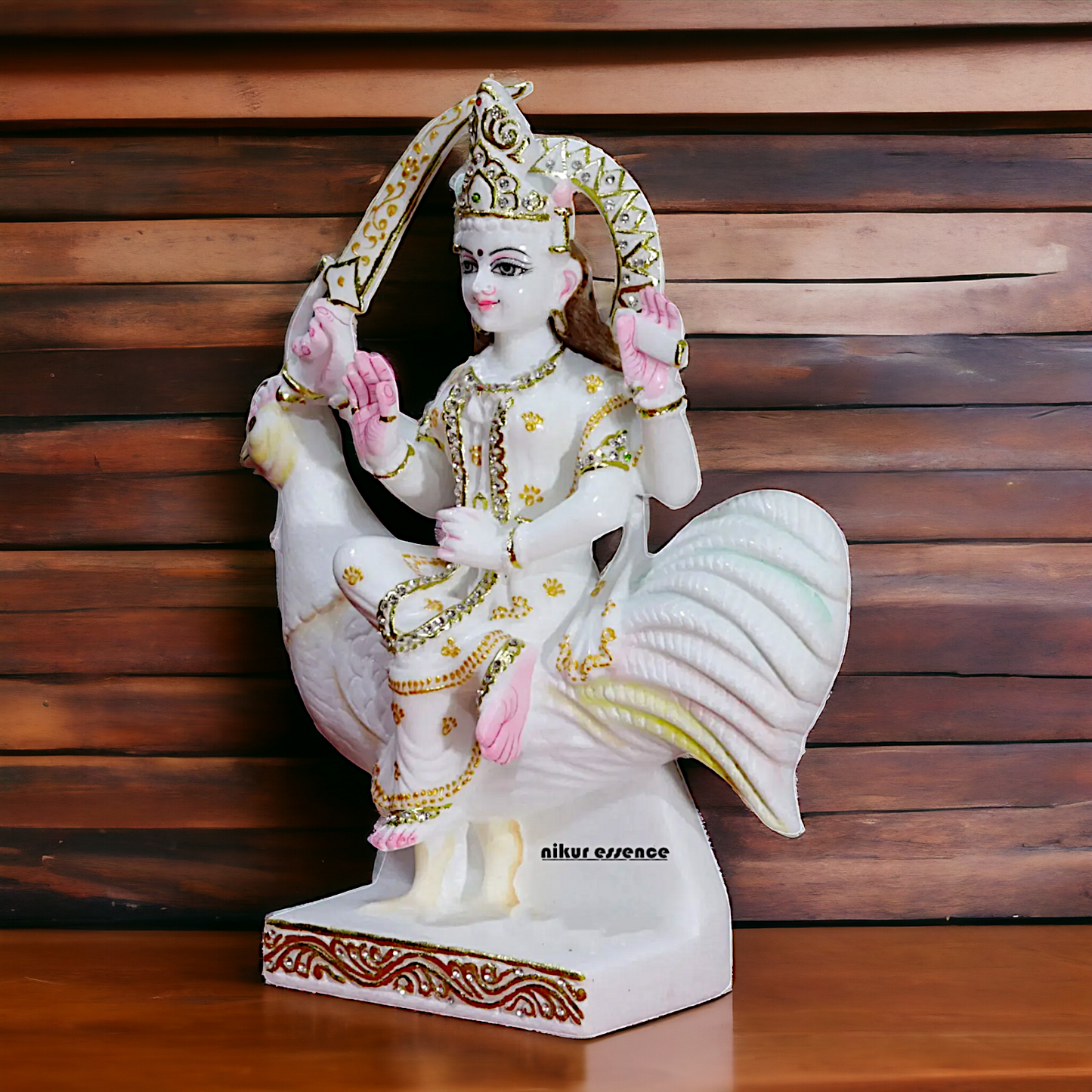 Bahu Charani marble idol - 18 inches