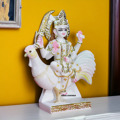 Bahu Charani marble idol - 18 inches