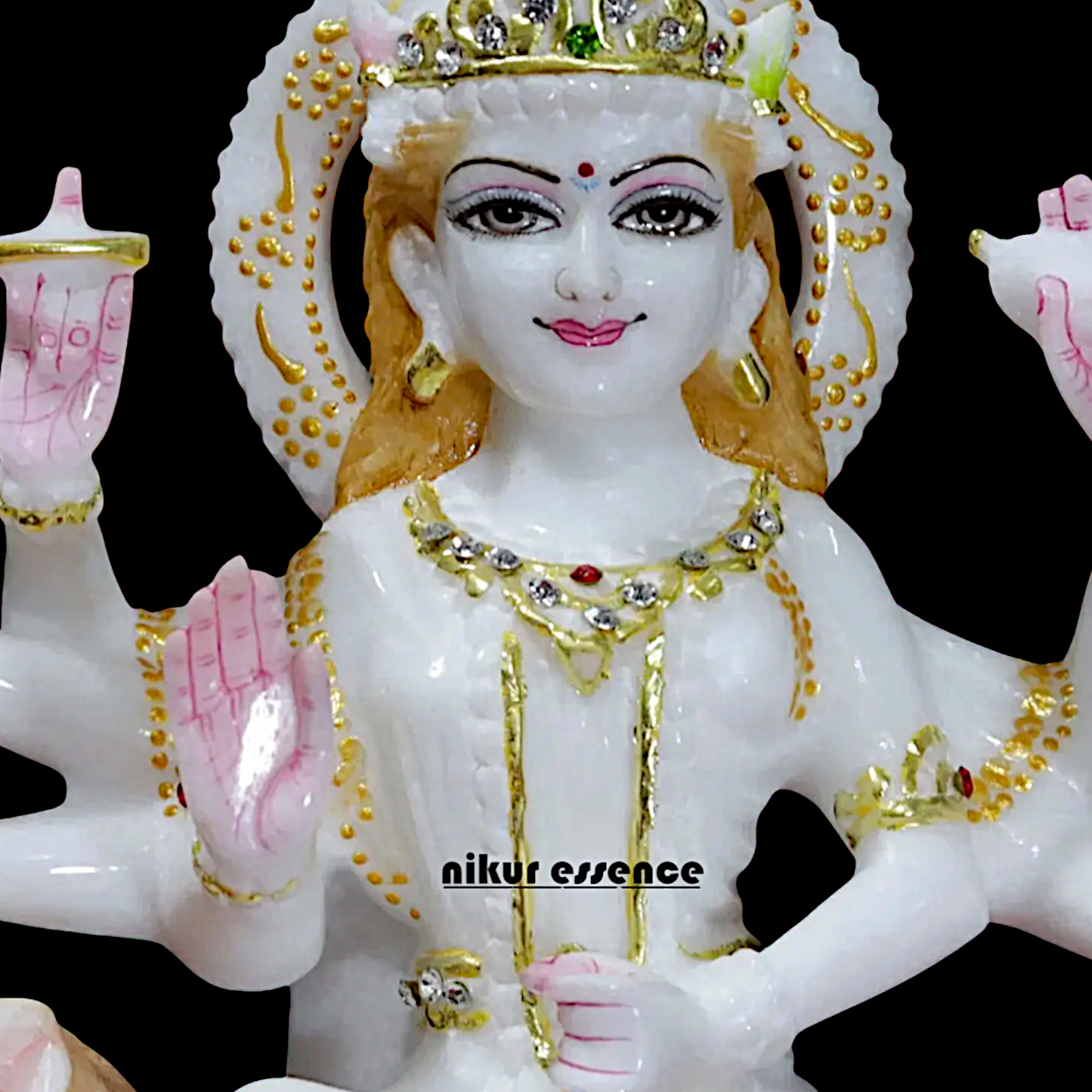 Durga Sherawali Maa Marble statue - 1 Feet