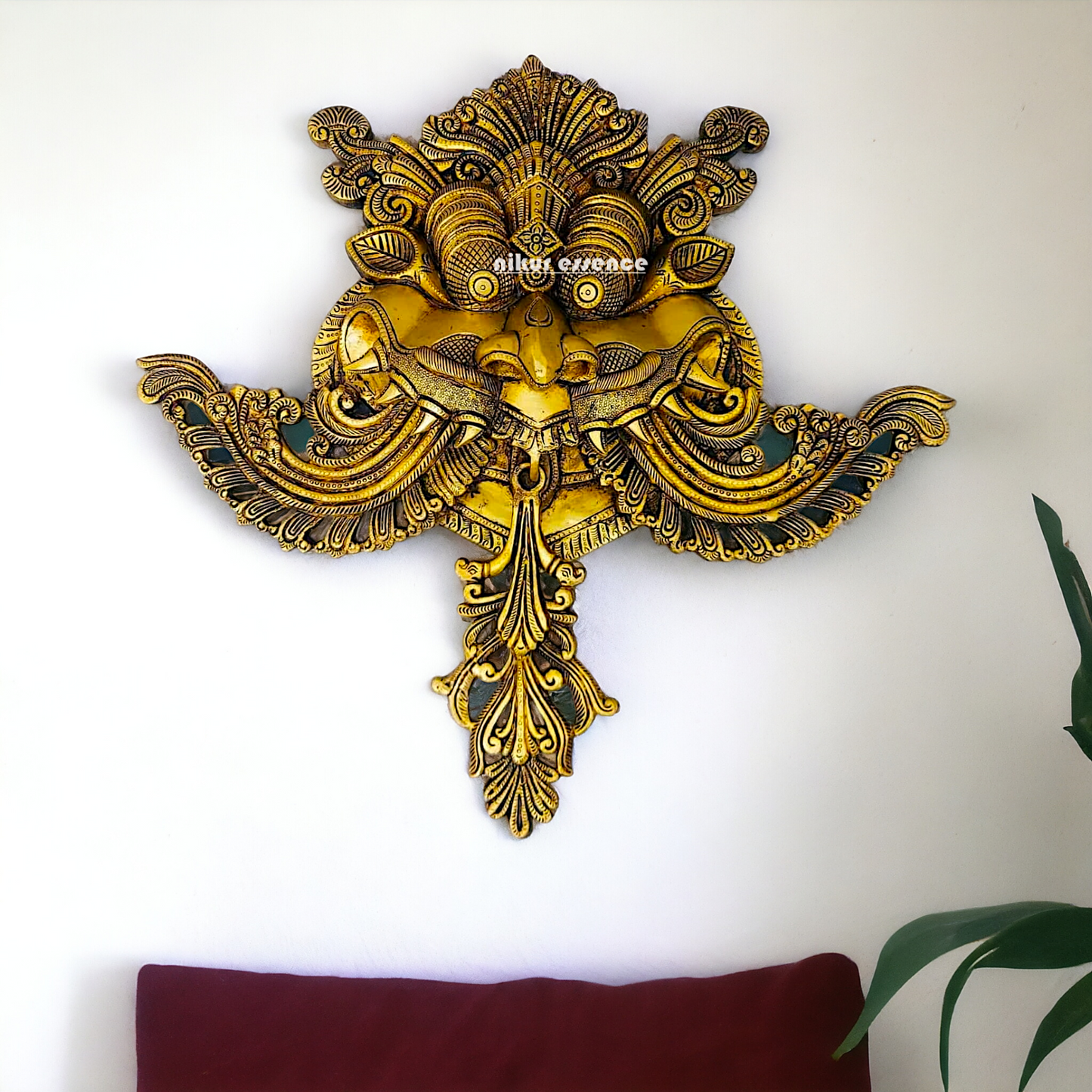 Yali Wall Hanging Solid Brass - 18 inches