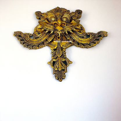 Yali Wall Hanging Solid Brass - 18 inches