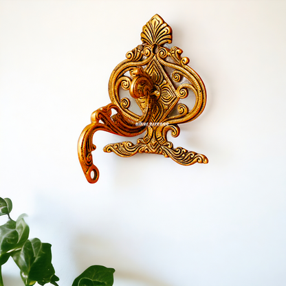 Bracket pure Brass wall hanging - 6.5 Inches