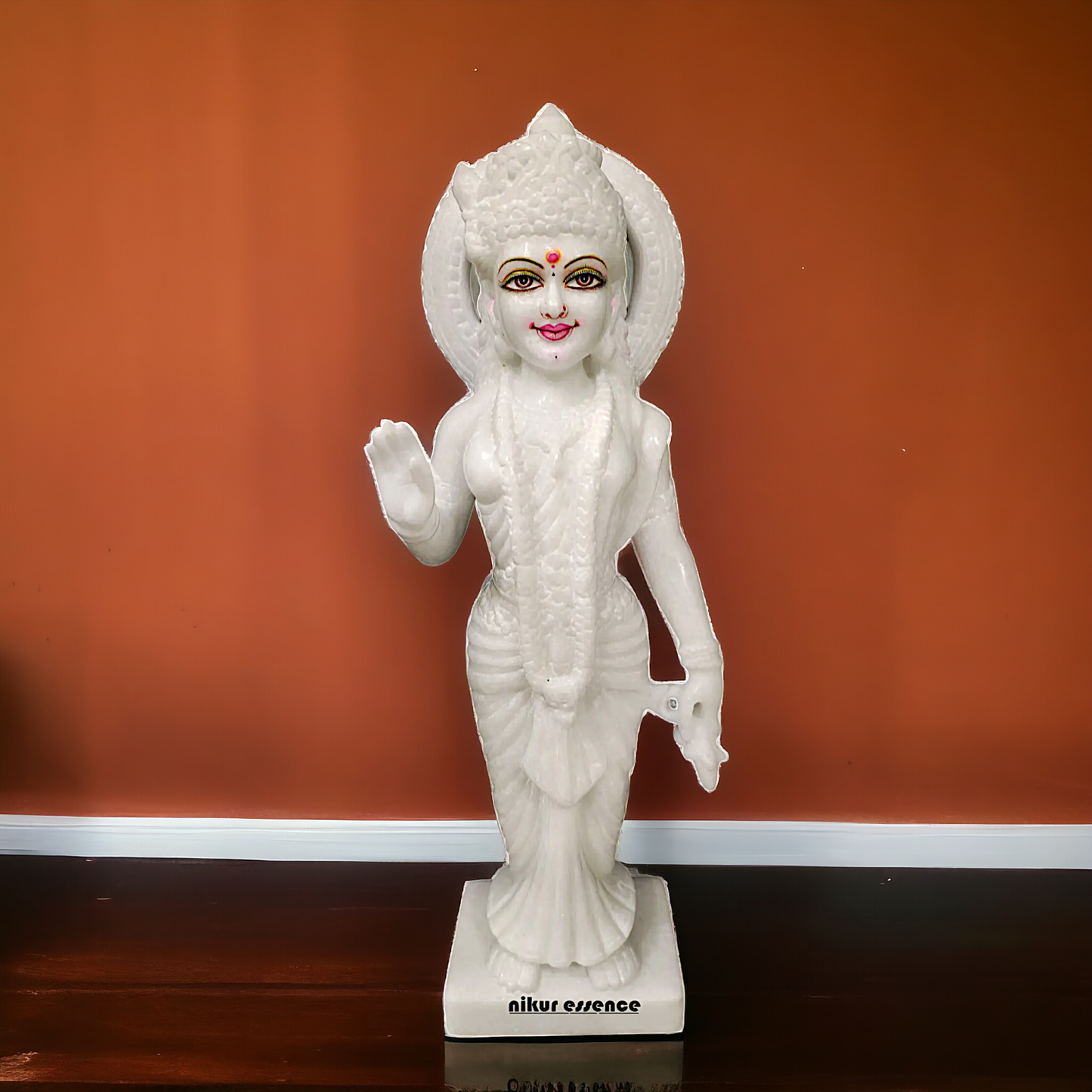 Radha Devi Maa pure Marble idol - 18 Inches