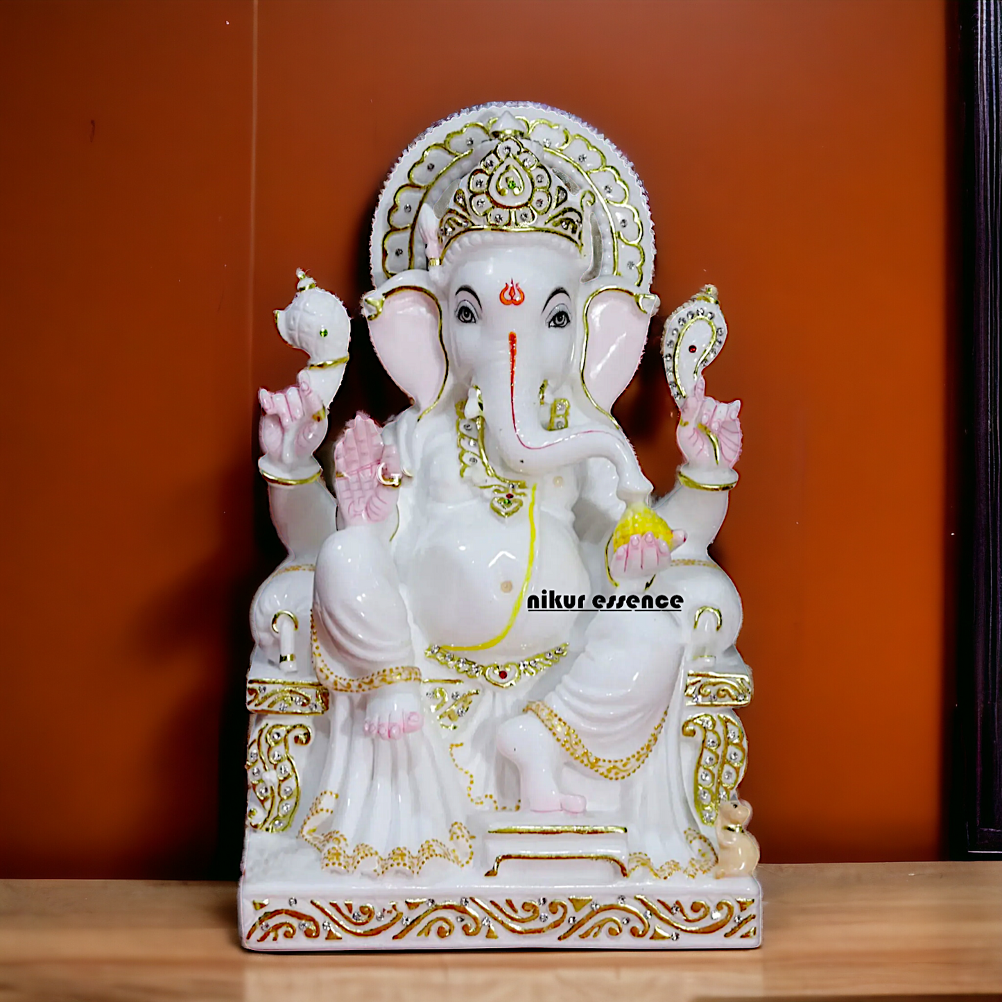 Ganesha Vinayaka Marble idol - 15 Inches