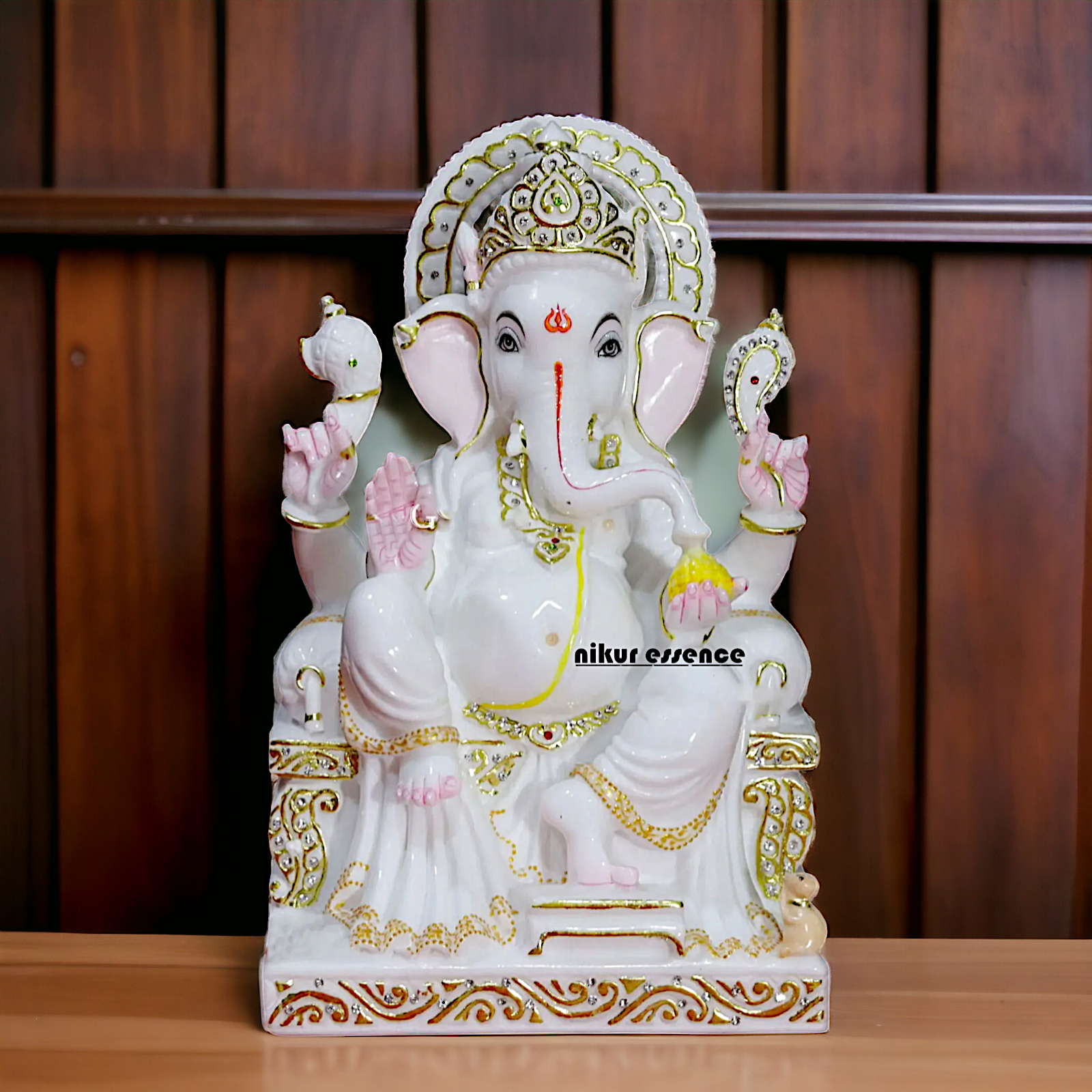 Ganesha Vinayaka Marble idol - 15 Inches