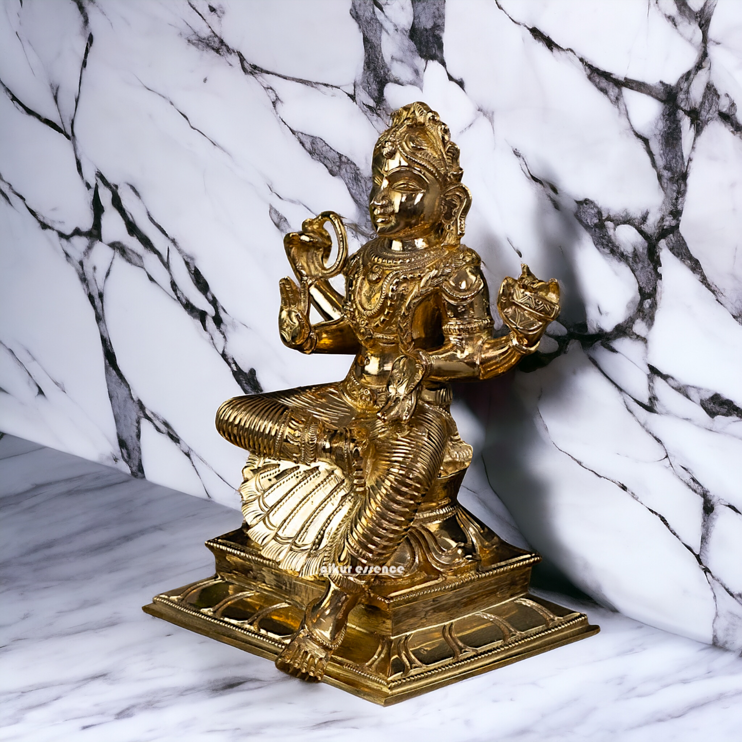 Bala Tripura Sundari Devi Panchaloha statue - 8 Inches