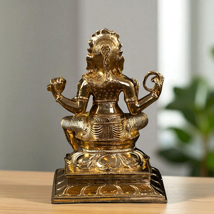 Bala Tripura Sundari Devi Panchaloha statue - 8 Inches Nikuressence