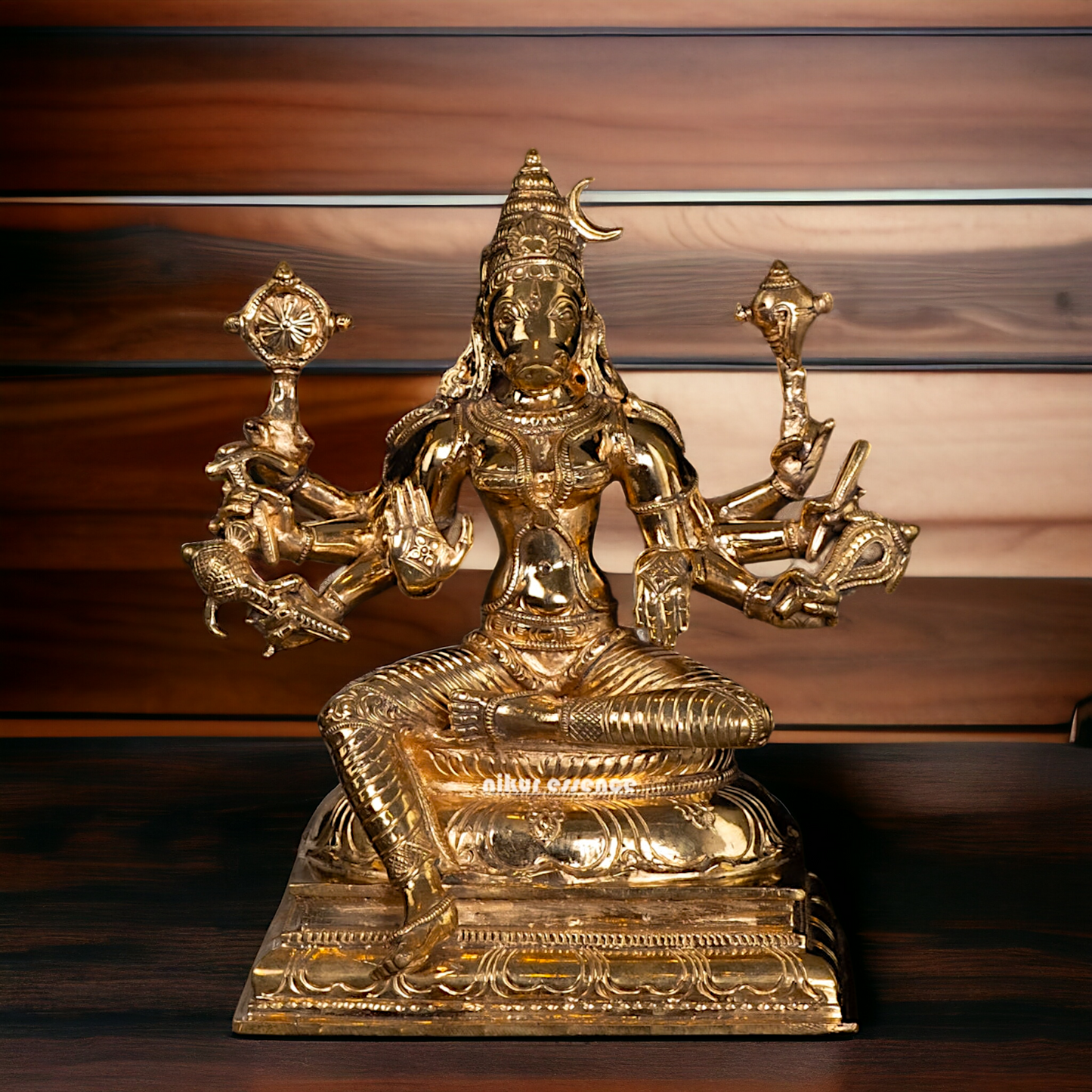 Panchaloha Varahi Amman statue - 9 Inches