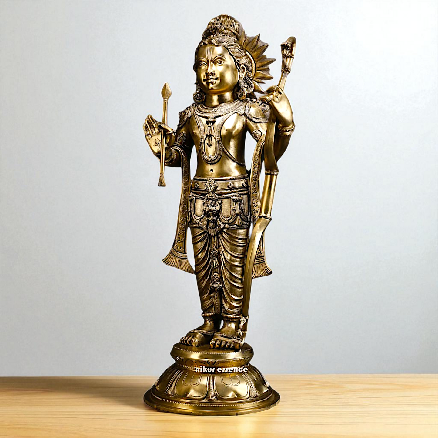 Large Ram Lalla Panchaloha idol - 27 Inches Nikuressence