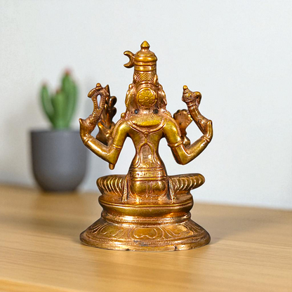 Rajarajeshwari Panchaloha decor Pooja statue - 3 Inches Nikuressence