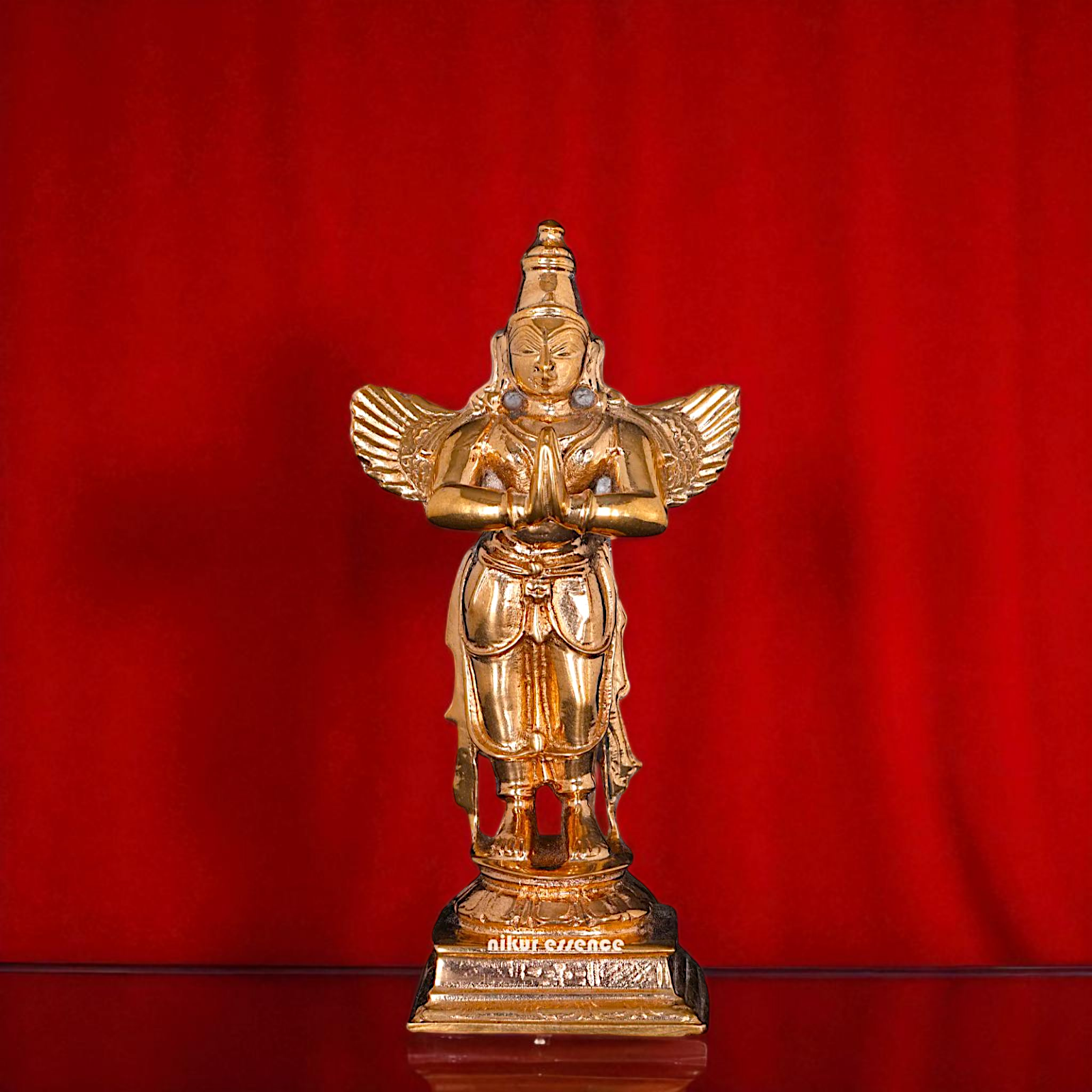 Garuda Standing Panchaloha statue - 4 Inches Nikuressence