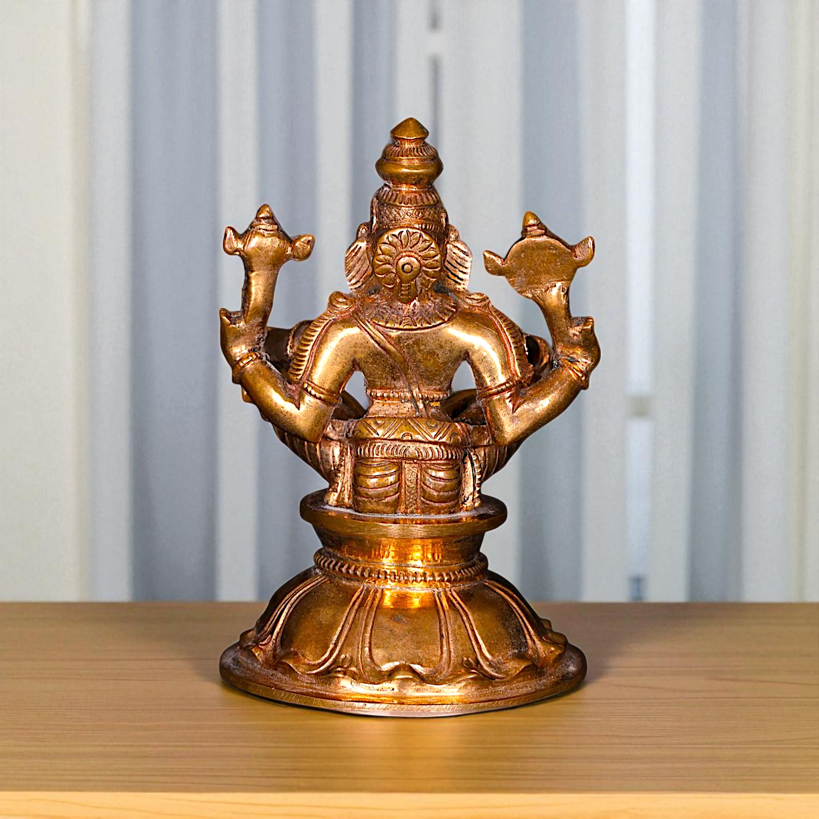 Narasimha Sitting meditation Panchaloha idol - 3 Inches Nikuressence