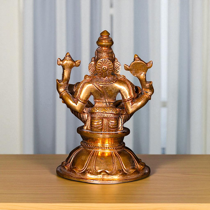 Narasimha Sitting meditation Panchaloha idol - 3 Inches Nikuressence