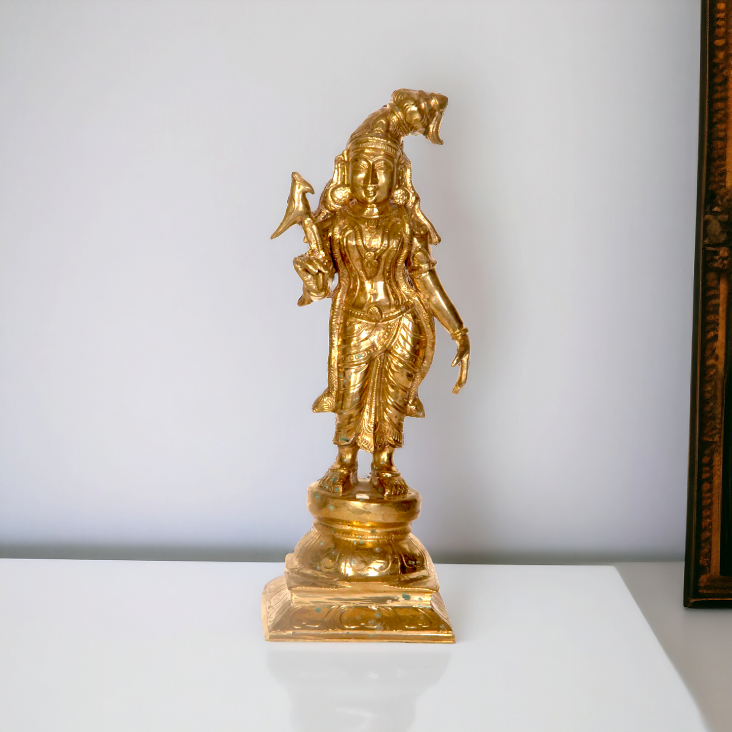 Andal Panchaloha Pooja statue - 10 Inches