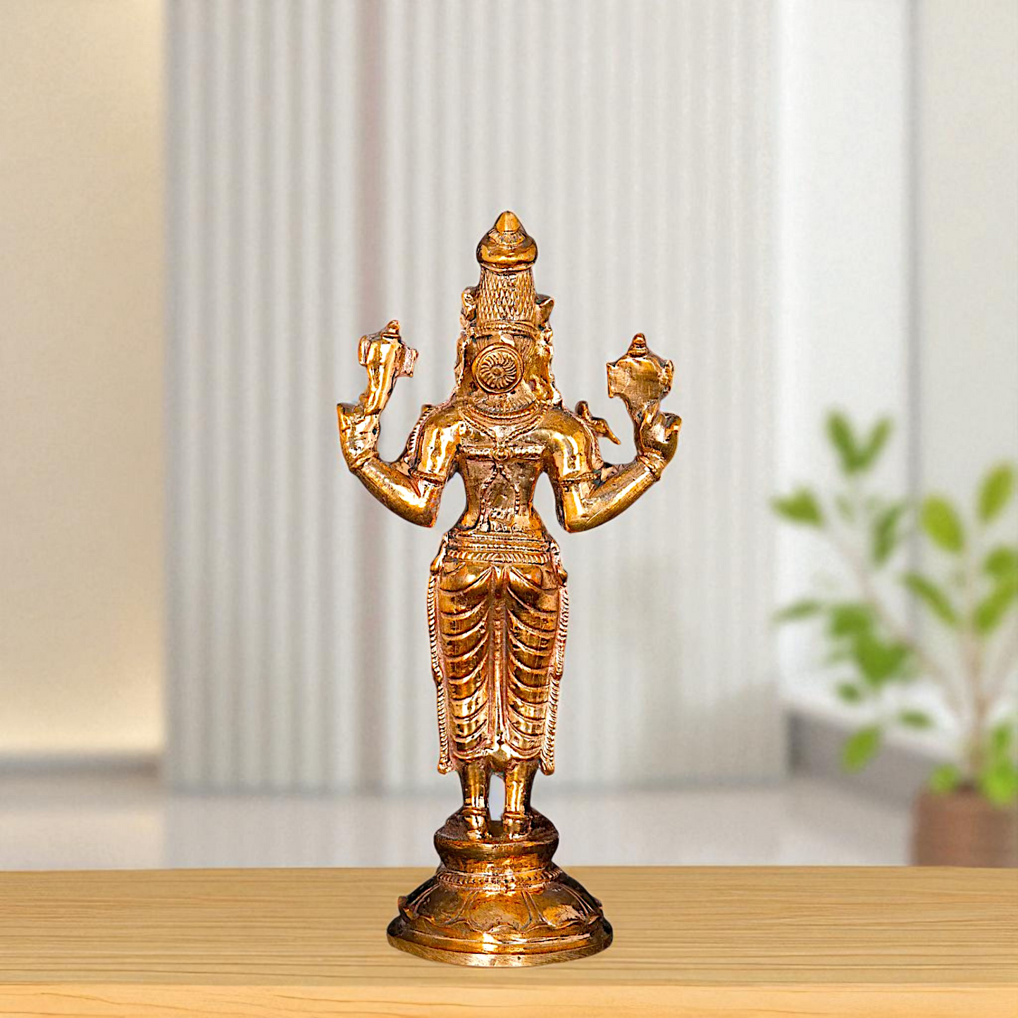 Varahi Amman Devi standing Panchaloha idol - 5 Inches Nikuressence