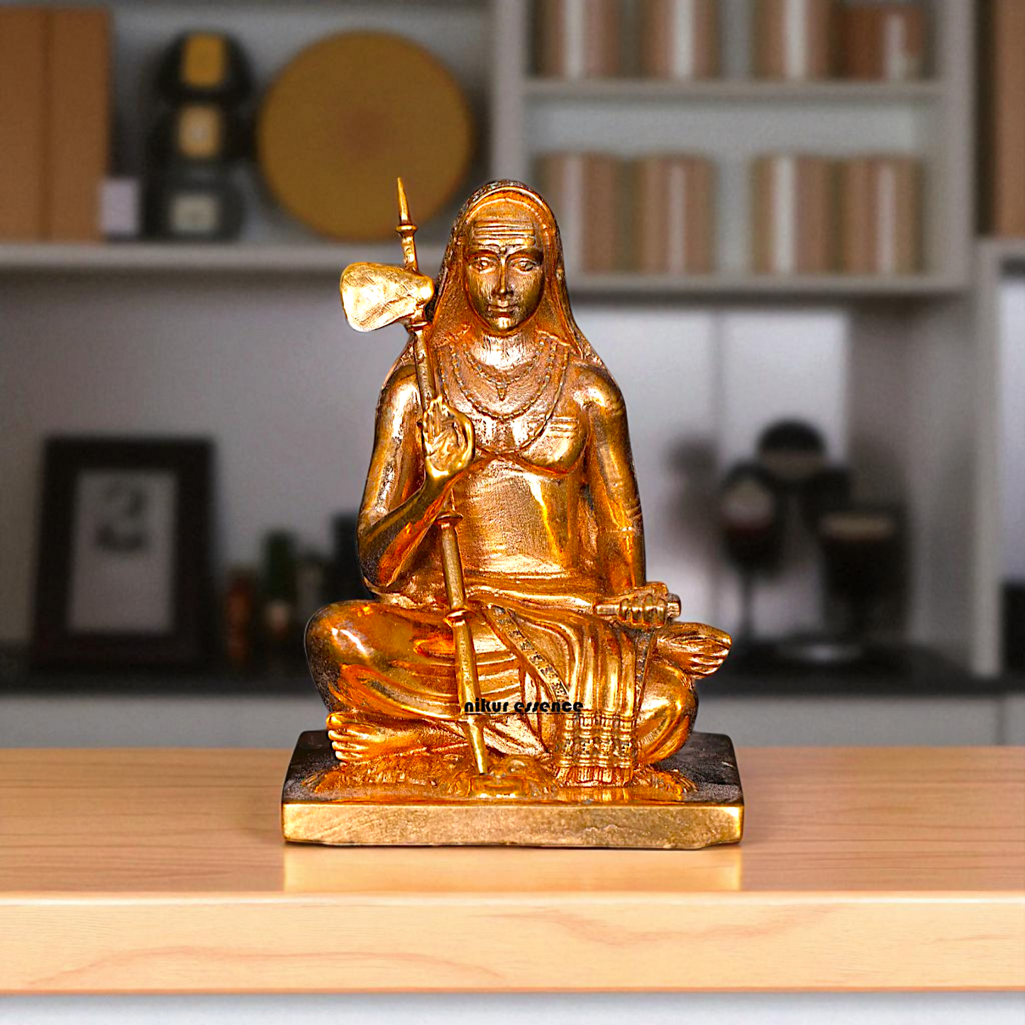 Adi Guru Shankaracharya Panchaloha statue - 3 Inches Nikuressence