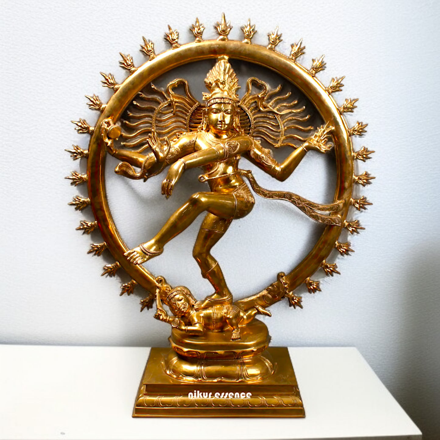 Big Nataraja Shiva Dancing Panchaloha idol - 36 inches