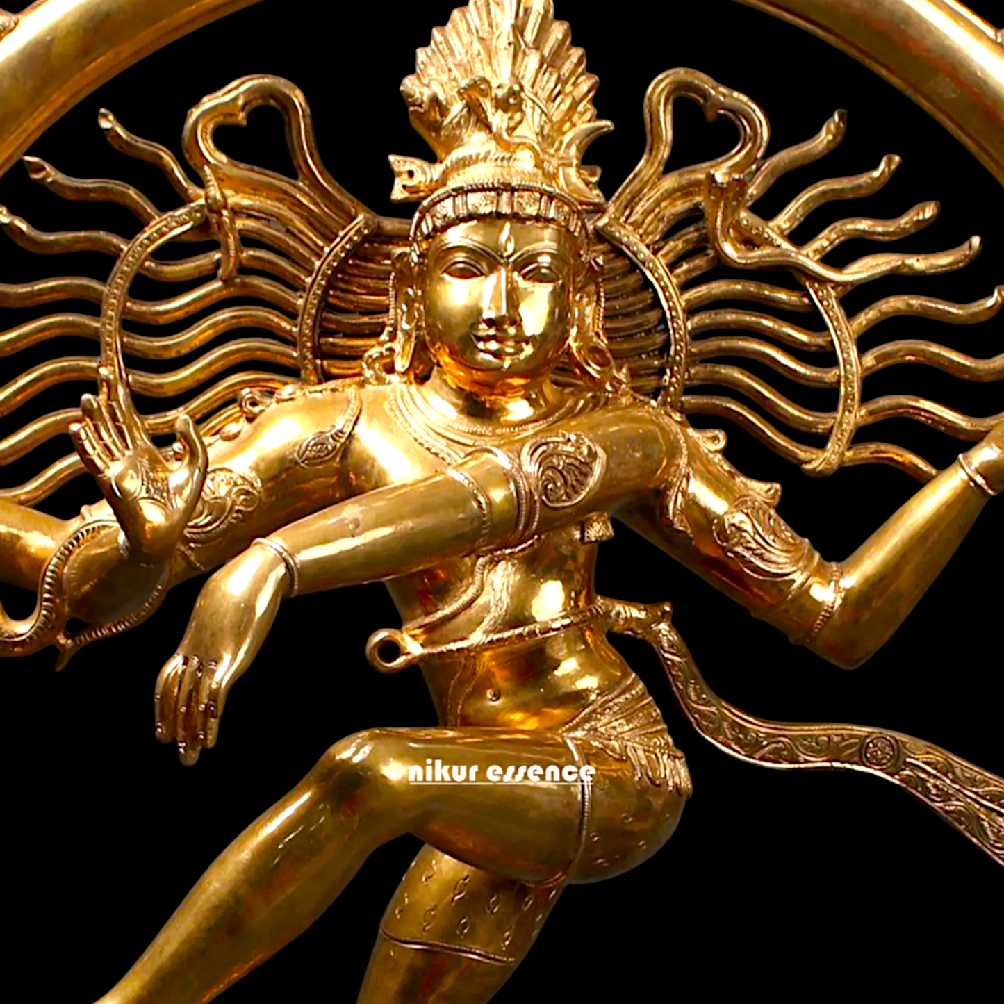 Big Nataraja Shiva Dancing Panchaloha idol - 36 inches