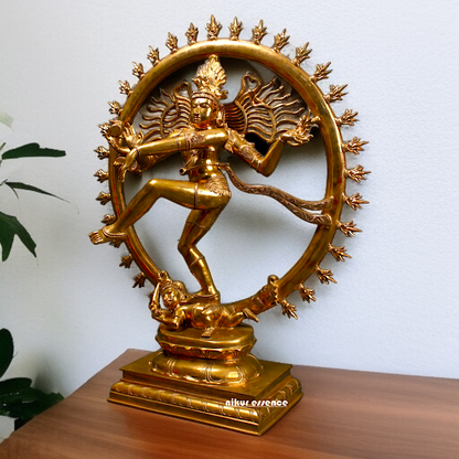 Big Nataraja Shiva Dancing Panchaloha idol - 36 inches