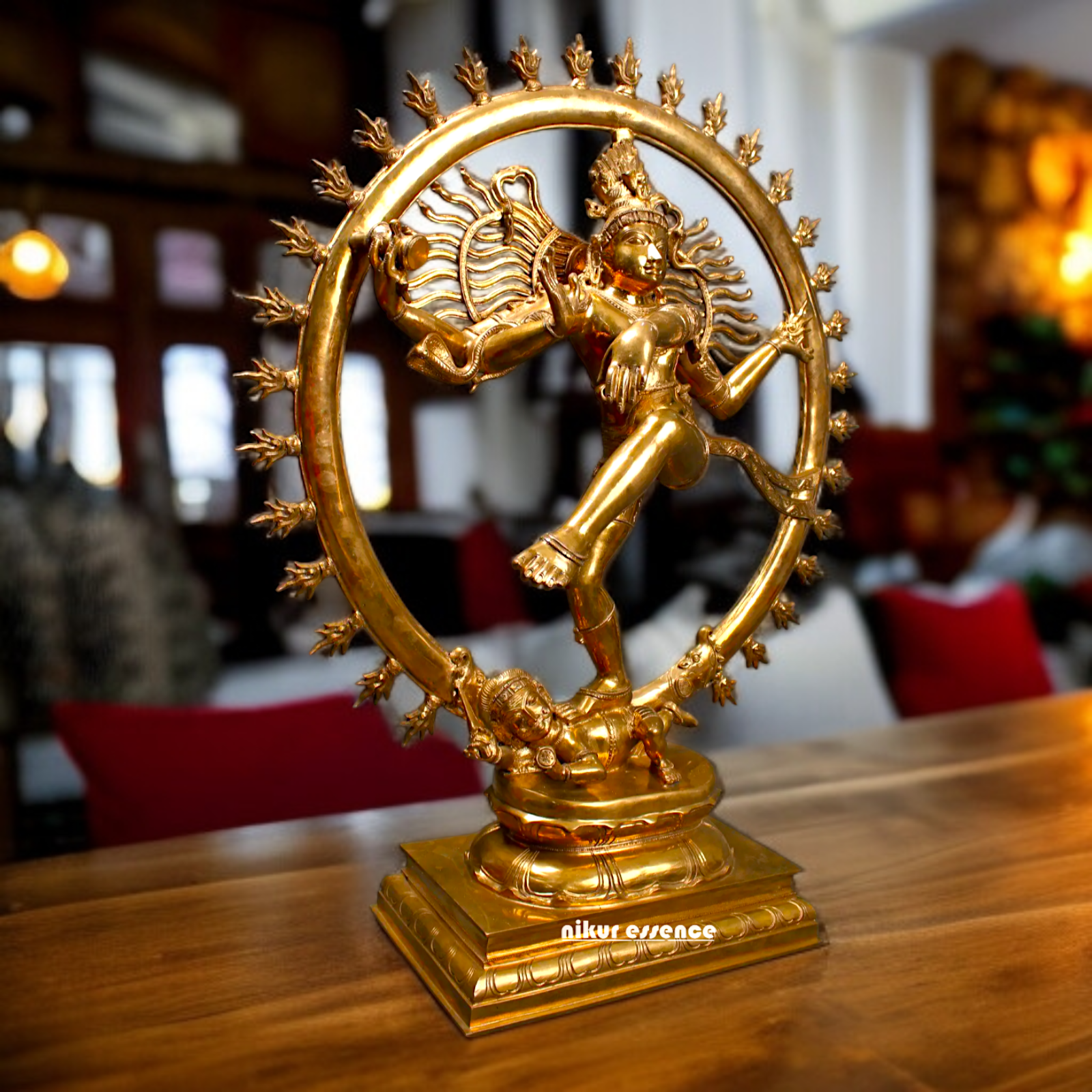 Big Nataraja Shiva Dancing Panchaloha idol - 36 inches