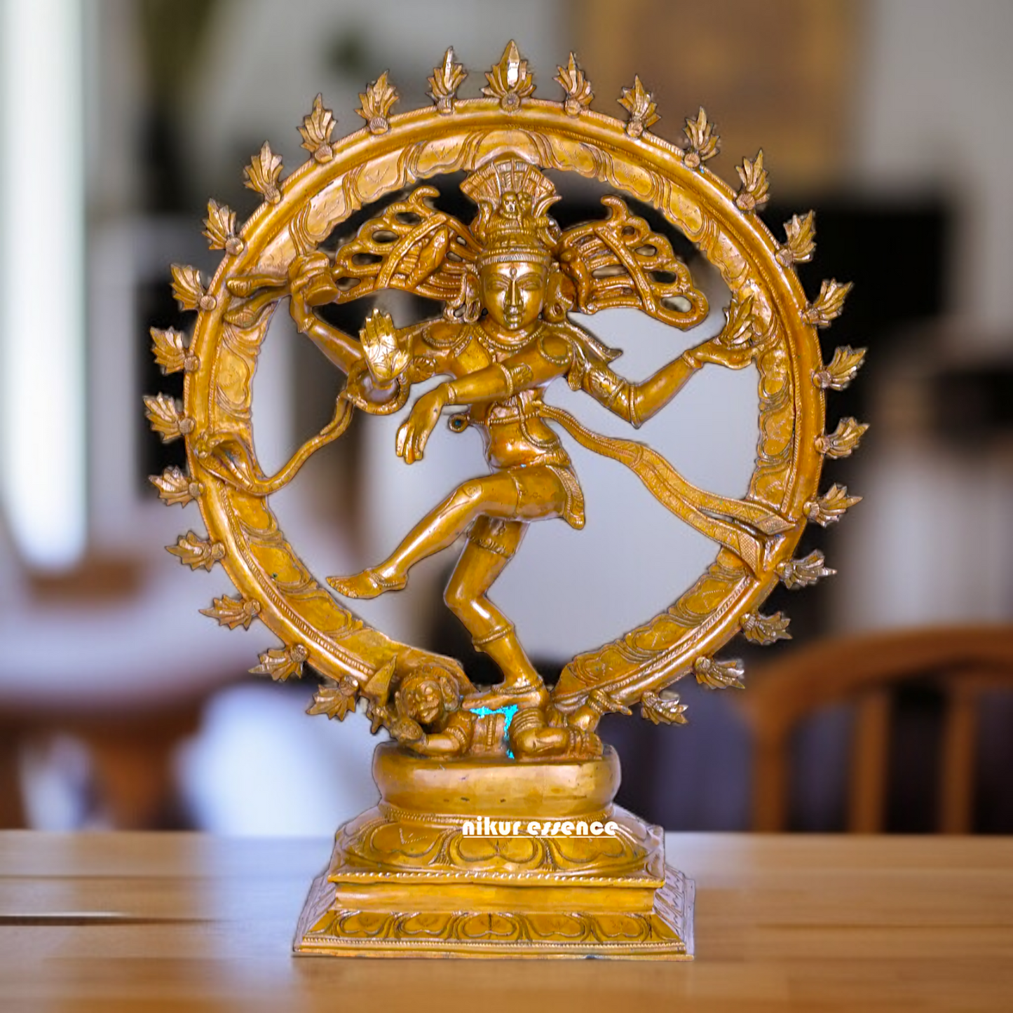 Big Nataraja Shiva Dancing Panchaloha statue - 19 inches