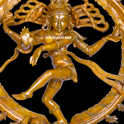 Big Nataraja Shiva Dancing Panchaloha statue - 19 inches