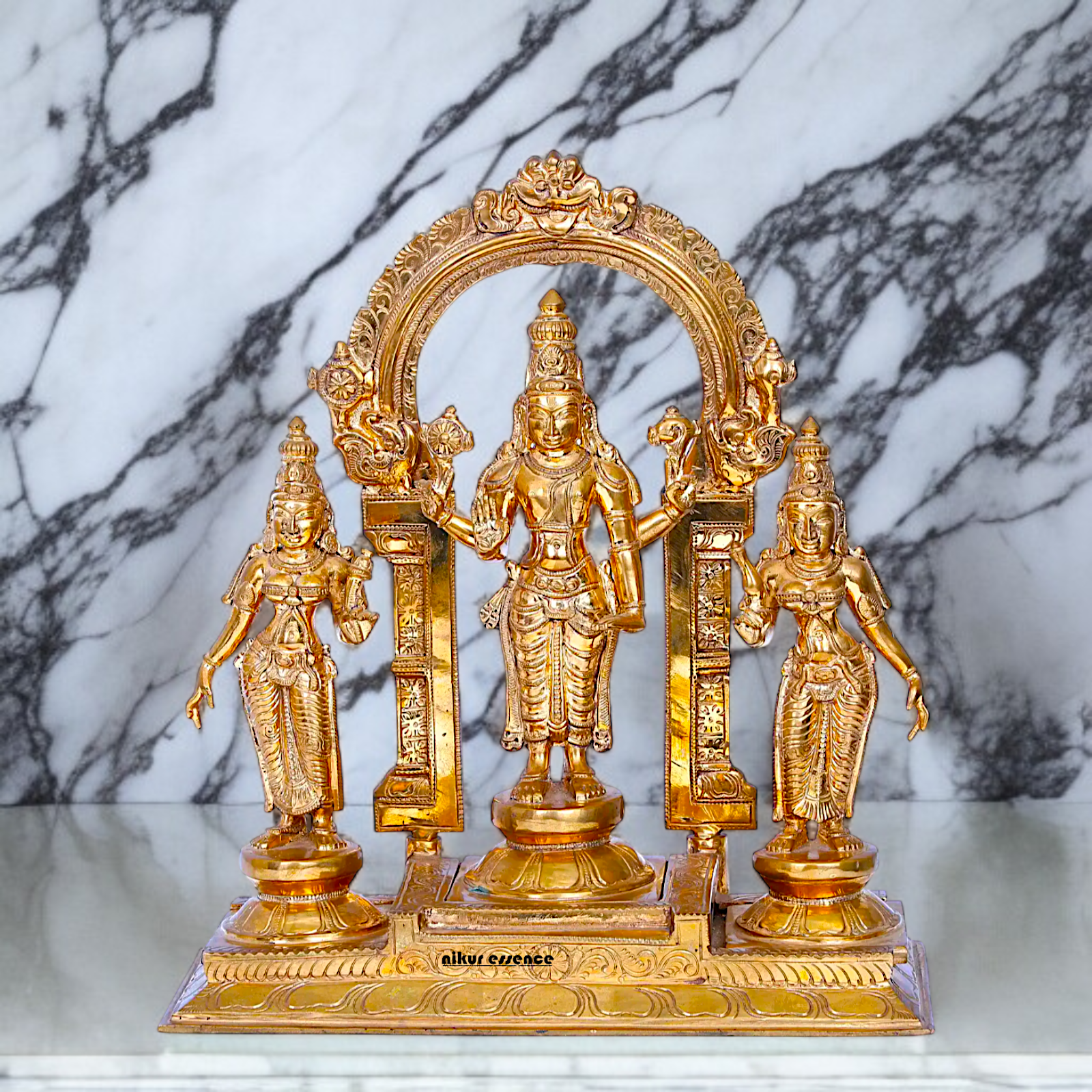 Vishnu Perumal Panchaloha statue - 14 Inches