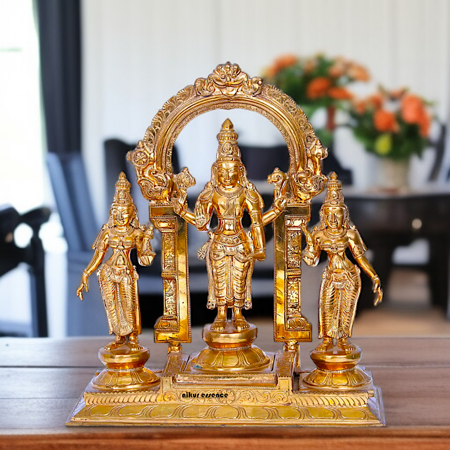 Vishnu Perumal Panchaloha statue - 14 Inches