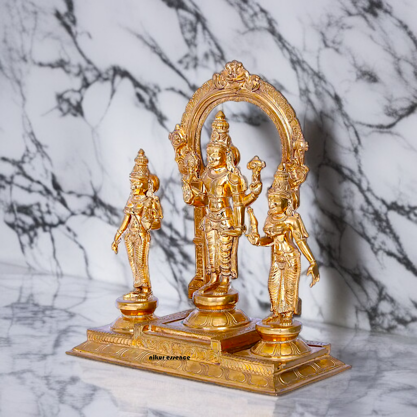 Vishnu Perumal Panchaloha statue - 14 Inches