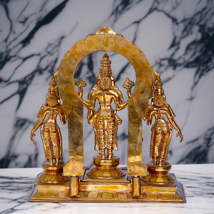 Vishnu Perumal Panchaloha statue - 14 Inches