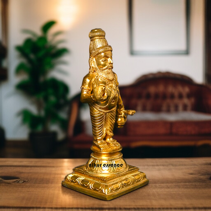 Rishi Guru Agastya Muni Blessing Panchaloha idol - 9 Inches