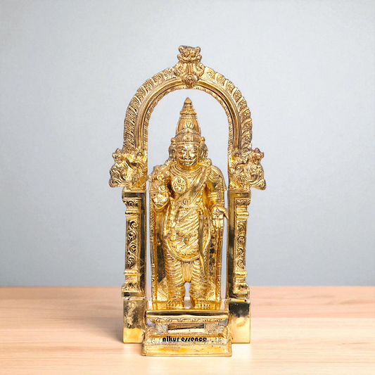 Panchaloha Vishnu Bhagwan Avtar Blessing idol - 15 Inches Nikuressence