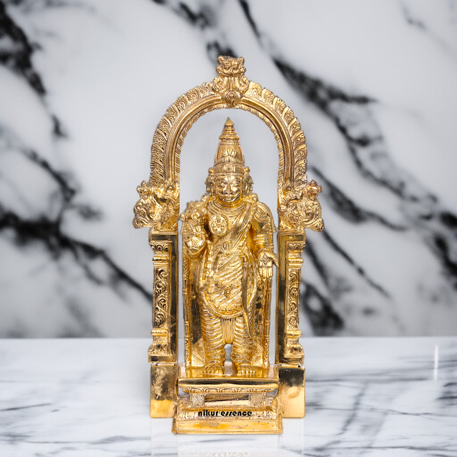 Panchaloha Vishnu Bhagwan Avtar Blessing idol - 15 Inches