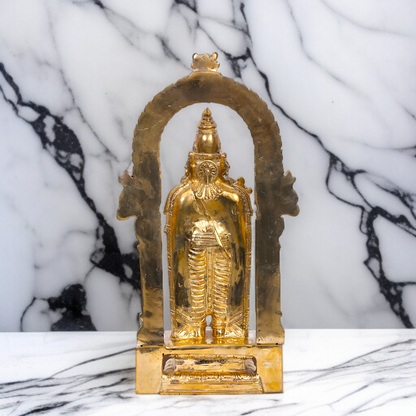 Panchaloha Vishnu Bhagwan Avtar Blessing idol - 15 Inches