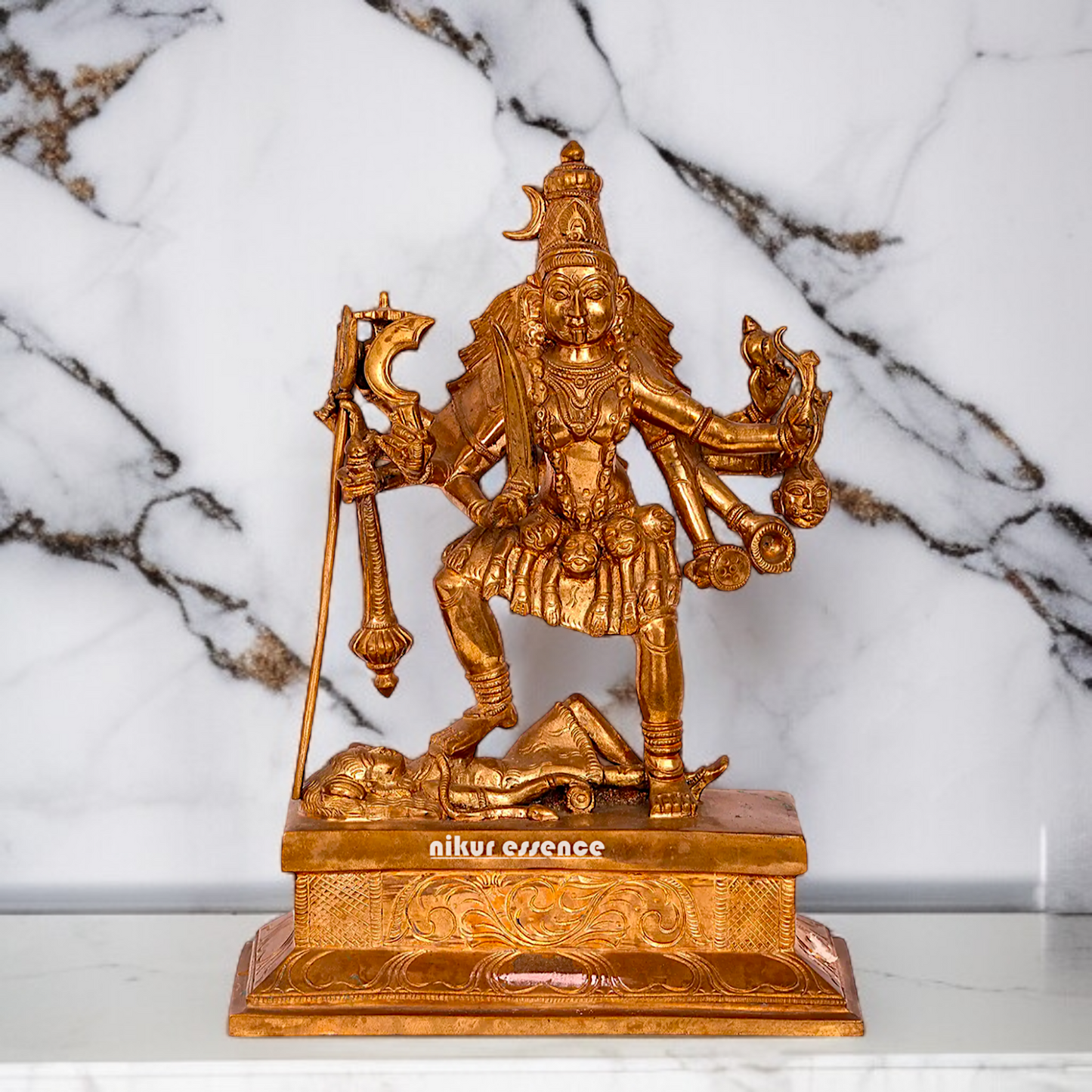 Kali Maa Panchaloha statue - 12 inches