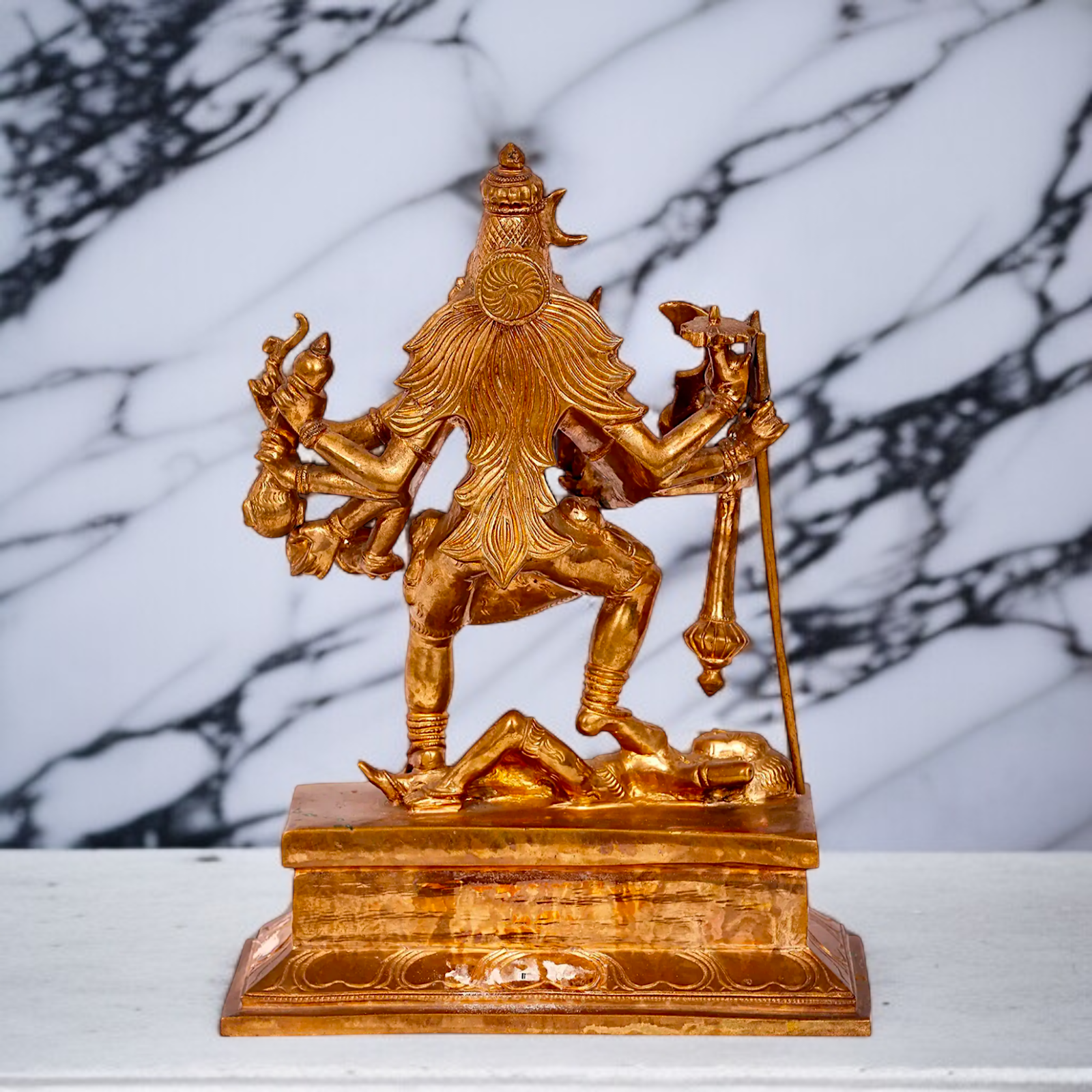 Kali Maa Panchaloha statue - 12 inches