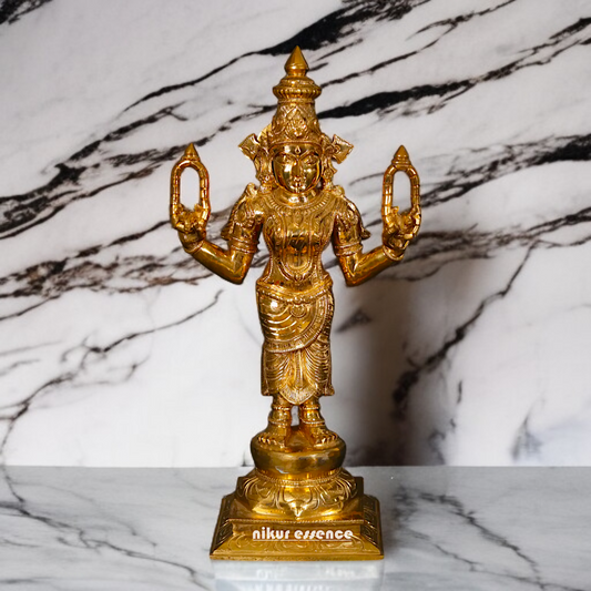 Kannaki Amman standing Panchaloha statue - 19 inches