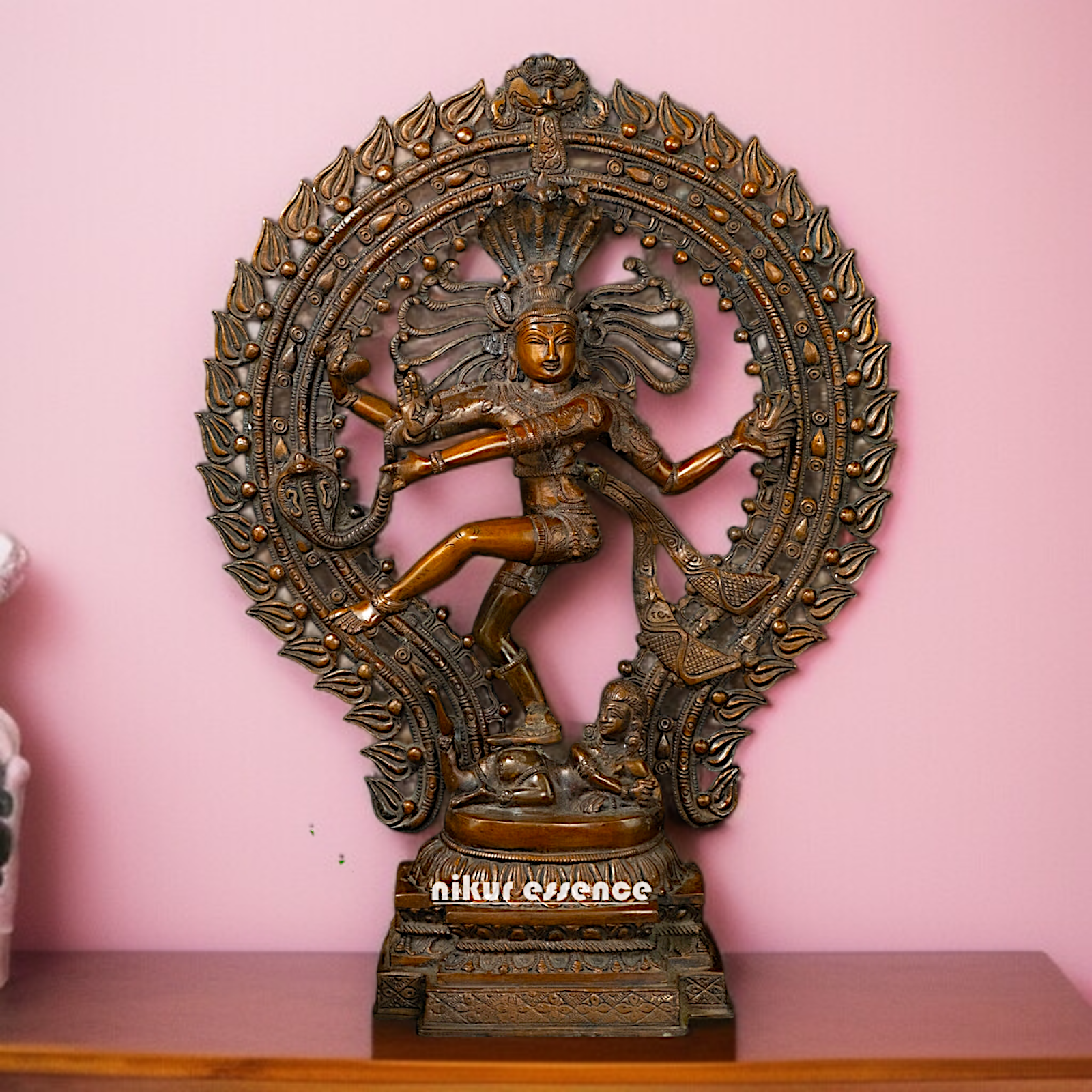 Nataraja Shiva Tandav Brass statue - 22 Inches Nikuressence