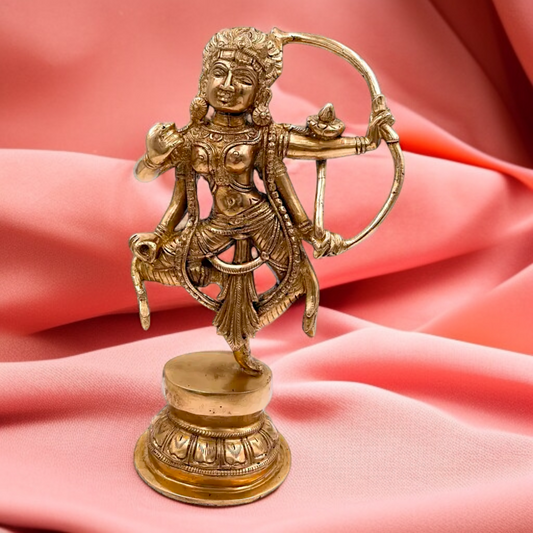Bronze/Panchaloha kurukulla Devi Standing statue - 10 Inches Nikuressence