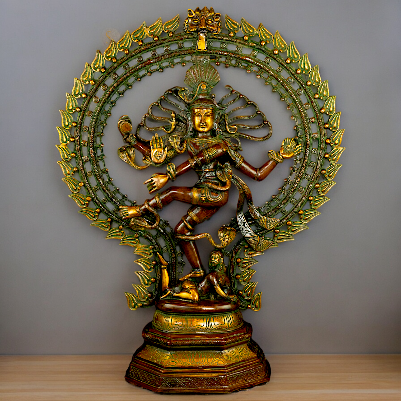 Lord Shiva Nataraja Dance tandav Brass statue - 28 inches