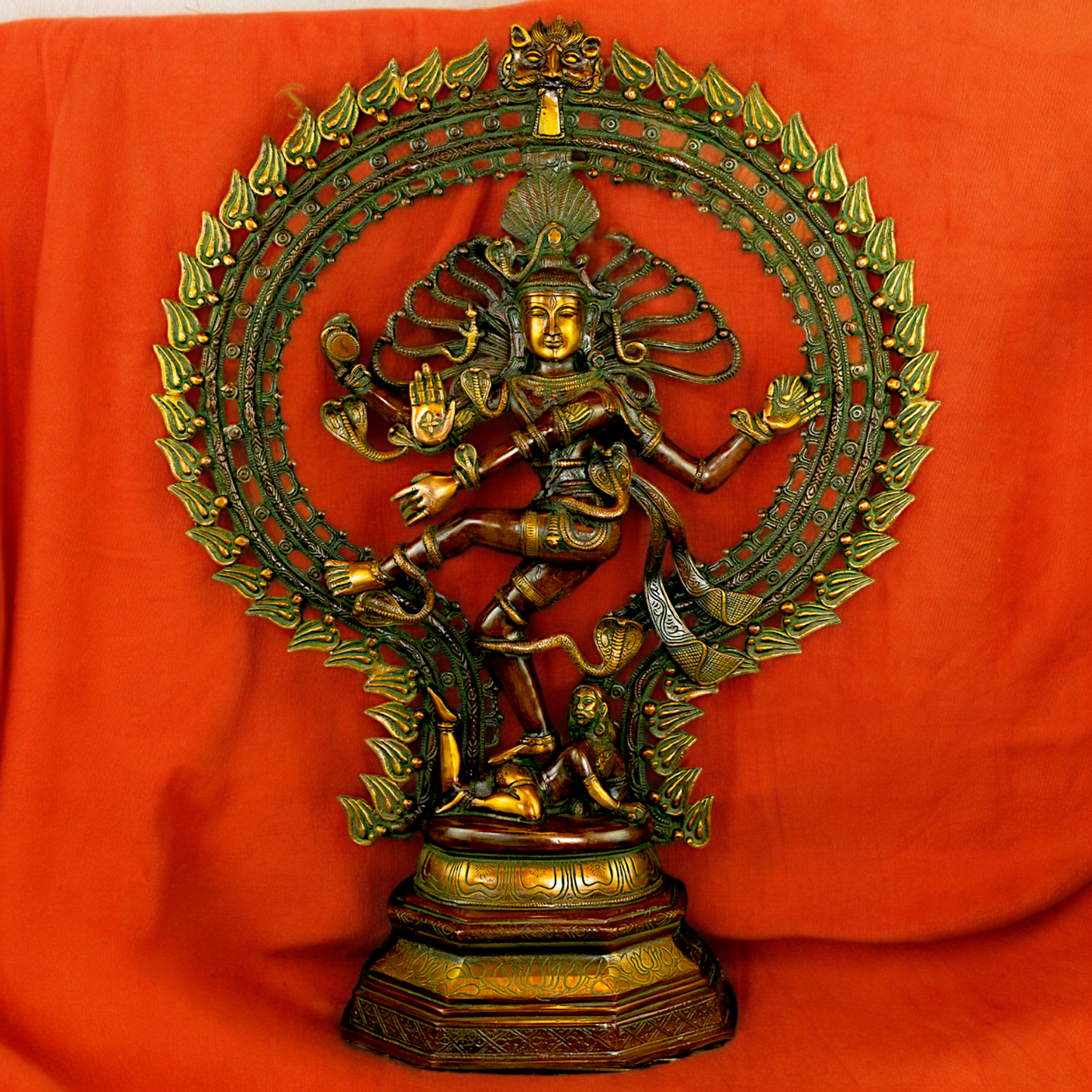 Lord Shiva Nataraja Dance tandav Brass statue - 28 inches