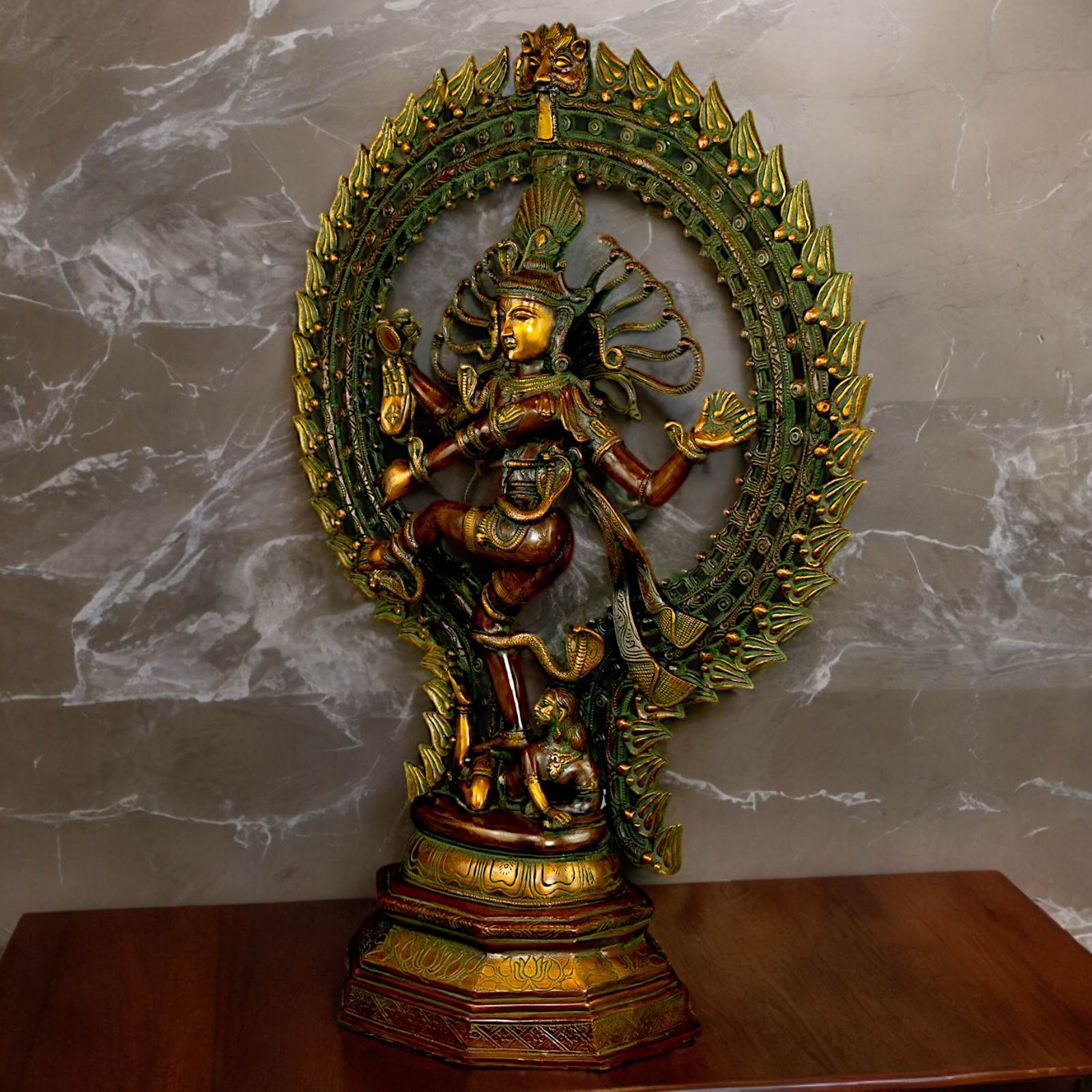 Lord Shiva Nataraja Dance tandav Brass statue - 28 inches