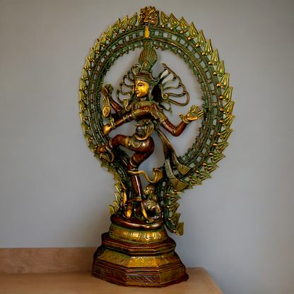 Lord Shiva Nataraja Dance tandav Brass statue - 28 inches